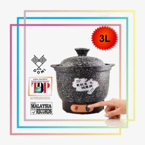 Domi 麦饭石电砂锅 - 3L